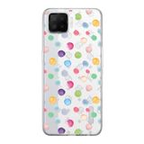 PrintiFy Oppo A73 ile Uyumlu 1mm Slim Fit Water Color 6 Baskılı Şeffaf Kılıf
