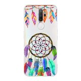 PrintiFy Oppo A9 2020 ile Uyumlu 1mm Slim Fit Nazar Boncuğu 6 Baskılı Şeffaf Kılıf