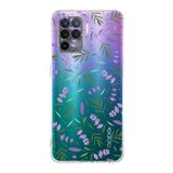 PrintiFy Oppo Reno 5 Lite ile Uyumlu Water Color 3 Kamera Korumalı Şeffaf Kılıf