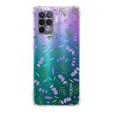 PrintiFy Oppo Reno 5 Lite Uyumlu Water Color 3 Baskılı Şeffaf Köşe Korumalı Antişok Kılıf