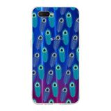 PrintiFy Oppo RX17 Neo ile Uyumlu 1mm Slim Fit Nazar Boncuğu 4 Baskılı Şeffaf Kılıf