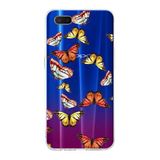 PrintiFy Oppo RX17 Neo ile Uyumlu 1mm Slim Fit Water Color 2 Baskılı Şeffaf Kılıf