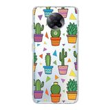 PrintiFy Poco F2 Pro ile Uyumlu Water Color 4 Kamera Korumalı Şeffaf Kılıf