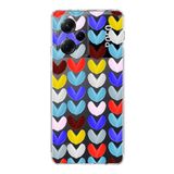 PrintiFy Poco X5 Pro 5G ile Uyumlu Water Color 1 Kamera Korumalı Şeffaf Kılıf