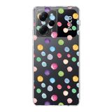 PrintiFy Poco X5 Pro 5G ile Uyumlu Water Color 6 Kamera Korumalı Şeffaf Kılıf