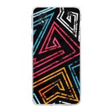 Printify Samsung Galaxy A01 Core Uyumlu Kamera Korumalı Kapak Grafiti B Tasarımlı Şeffaf Kılıf