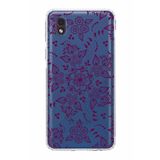 Printify Samsung Galaxy A01 Core Uyumlu Kamera Korumalı Kapak Nostalji Desen F Tasarımlı Şeffaf Kılıf