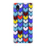 Printify Samsung Galaxy A01 Core Uyumlu Water Color 1 Baskılı Şeffaf Köşe Korumalı Antişok Kılıf