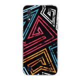 Printify Samsung Galaxy A01 Uyumlu Kamera Korumalı Kapak Grafiti B Tasarımlı Şeffaf Kılıf