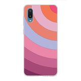 PrintiFy Samsung Galaxy A02 ile Uyumlu Kapak Renk Cümbüşü F Pembe Tasarımlı 1mm Fit Şeffaf Silikon Kılıf
