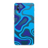Printify Samsung Galaxy A02 Uyumlu Kamera Korumalı Kapak Renkli Desen C Tasarımlı Şeffaf Kılıf