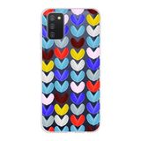 PrintiFy Samsung Galaxy A02s ile Uyumlu 1mm Slim Fit Water Color 1 Baskılı Şeffaf Kılıf