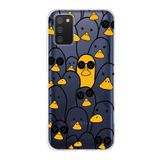 PrintiFy Samsung Galaxy A02s ile Uyumlu Kapak Duck Tasarımlı 1mm Fit Şeffaf Silikon Kılıf
