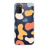 PrintiFy Samsung Galaxy A02s ile Uyumlu Kapak Grunge Tasarımlı 1mm Fit Şeffaf Silikon Kılıf