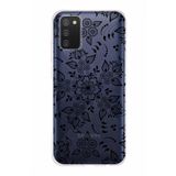 PrintiFy Samsung Galaxy A02s ile Uyumlu Kapak Nostalji Desen - B Tasarımlı 1mm Fit Şeffaf Silikon Kılıf
