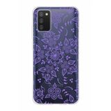 PrintiFy Samsung Galaxy A02s ile Uyumlu Kapak Nostalji Desen - D Tasarımlı 1mm Fit Şeffaf Silikon Kılıf