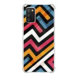 Printify Samsung Galaxy A02S Uyumlu Köşe Korumalı Antişok Kapak Grafiti Tasarımlı Şeffaf Kılıf