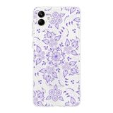 PrintiFy Samsung Galaxy A04 ile Uyumlu Kapak Nostalji Desen - D Tasarımlı 1mm Fit Şeffaf Silikon Kılıf