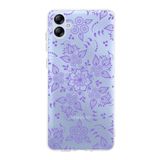 Printify Samsung Galaxy A04e Uyumlu Kamera Korumalı Kapak Nostalji Desen D Tasarımlı Şeffaf Kılıf