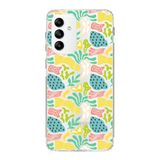 PrintiFy Samsung Galaxy A04S ile Uyumlu Kapak Memphis Desen - 3 Tasarımlı 1mm Fit Şeffaf Silikon Kılıf