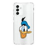 Printify Samsung Galaxy A04S Köşe Korumalı Antişok Kapak Donald Duck Tasarımlı Şeffaf Kılıf