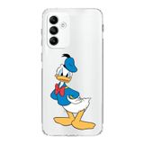 Printify Samsung Galaxy A04S Uyumlu Kamera Korumalı Kapak Donald Duck D Tasarımlı Şeffaf Kılıf
