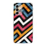 Printify Samsung Galaxy A05S Uyumlu Kamera Korumalı Kapak Grafiti C Tasarımlı Şeffaf Kılıf