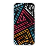 Printify Samsung Galaxy A10 Uyumlu Kamera Korumalı Kapak Grafiti B Tasarımlı Şeffaf Kılıf