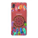 PrintiFy Samsung Galaxy A10s ile Uyumlu 1mm Slim Fit Nazar Boncuğu 6 Baskılı Şeffaf Kılıf