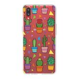 PrintiFy Samsung Galaxy A10s ile Uyumlu 1mm Slim Fit Water Color 4 Baskılı Şeffaf Kılıf
