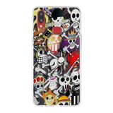 PrintiFy Samsung Galaxy A10s ile Uyumlu Kapak Anime Tasarımlı 1mm Fit Şeffaf Silikon Kılıf