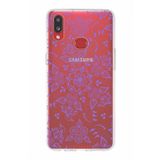 PrintiFy Samsung Galaxy A10s ile Uyumlu Kapak Nostalji Desen - D Tasarımlı 1mm Fit Şeffaf Silikon Kılıf