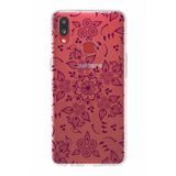 PrintiFy Samsung Galaxy A10s ile Uyumlu Kapak Nostalji Desen - F Tasarımlı 1mm Fit Şeffaf Silikon Kılıf