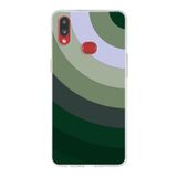 PrintiFy Samsung Galaxy A10s ile Uyumlu Kapak Renk Cümbüşü C Haki Tasarımlı 1mm Fit Şeffaf Silikon Kılıf