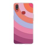 PrintiFy Samsung Galaxy A10s ile Uyumlu Kapak Renk Cümbüşü F Pembe Tasarımlı 1mm Fit Şeffaf Silikon Kılıf