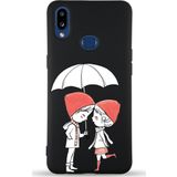 PrintiFy Samsung Galaxy A10s Uyumlu Lansman Kılıf Aşk Tasarımlı İçi Kadife Kapak siyah