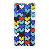 PrintiFy Samsung Galaxy A10s Uyumlu Water Color 1 Baskılı Şeffaf Köşe Korumalı Antişok Kılıf