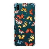 PrintiFy Samsung Galaxy A10s Uyumlu Water Color 2 Baskılı Şeffaf Köşe Korumalı Antişok Kılıf