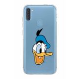 Printify Samsung Galaxy A11 Uyumlu Kamera Korumalı Kapak Donald Duck A Tasarımlı Şeffaf Kılıf