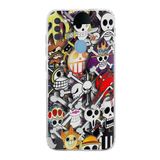 Printify Samsung Galaxy A11 Uyumlu Kamera Korumalı Kapak Grafiti A Tasarımlı Şeffaf Kılıf