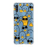 Printify Samsung Galaxy A11 Uyumlu Köşe Korumalı Antişok Kapak Duck Tasarımlı Şeffaf Kılıf