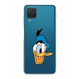 Printify Samsung Galaxy A12 Uyumlu Kamera Korumalı Kapak Donald Duck A Tasarımlı Şeffaf Kılıf