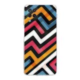 Printify Samsung Galaxy A12 Uyumlu Kamera Korumalı Kapak Grafiti C Tasarımlı Şeffaf Kılıf