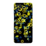Printify Samsung Galaxy A12 Uyumlu Kamera Korumalı Kapak Grafiti E Tasarımlı Şeffaf Kılıf