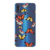 PrintiFy Samsung Galaxy A20s ile Uyumlu 1mm Slim Fit Water Color 2 Baskılı Şeffaf Kılıf