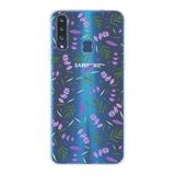 PrintiFy Samsung Galaxy A20s ile Uyumlu 1mm Slim Fit Water Color 3 Baskılı Şeffaf Kılıf