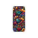 PrintiFy Samsung Galaxy A20s ile Uyumlu Düşlerin Dansı serisi Çiçeklerin Dansı Tasarımlı Uv Baskılı Köşe Korumalı Antişok Kılıf