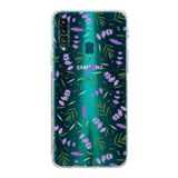 PrintiFy Samsung Galaxy A20S ile Uyumlu Water Color 3 Kamera Korumalı Şeffaf Kılıf