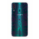 PrintiFy Samsung Galaxy A20s Uyumlu Kamera Korumalı Kapak Nostalji Desen F Tasarımlı Şeffaf Kılıf