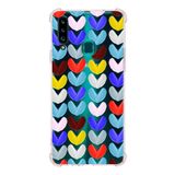PrintiFy Samsung Galaxy A20S Uyumlu Water Color 1 Baskılı Şeffaf Köşe Korumalı Antişok Kılıf